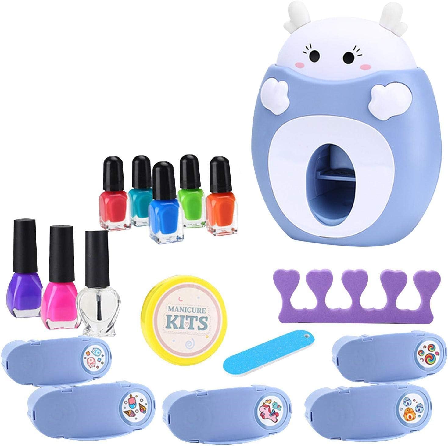 Amazon | マニキュア 用 キッズ用ネイル 安全成分 メイクセット